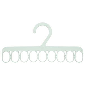 Ikea SLIBB - Hanger with 8 grip clips, green