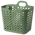SLIBB flexible laundry basket, green, 24 l