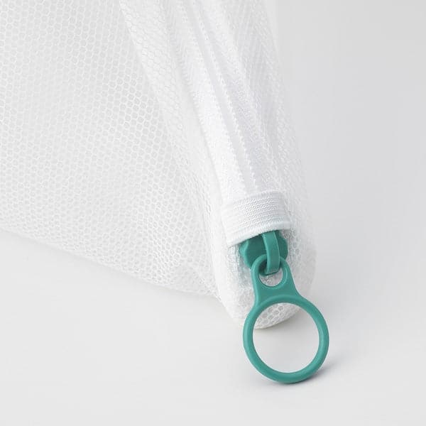 SLIBB set di 2 sacchetti per bucato, bianco/grigio - IKEA Italia