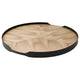 SMÅÄTA lazy Susan, acacia veneer, 42 cm