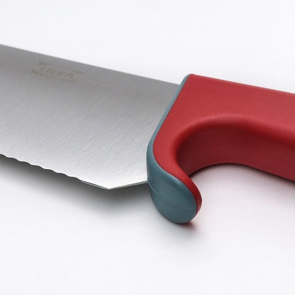 Ikea SMÅBIT - 2-piece knife set, light turquoise/bright red