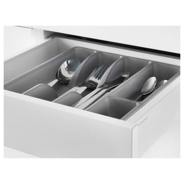 SMÄCKER - Cutlery tray, grey, 31x26 cm - best price from Maltashopper.com 90241788