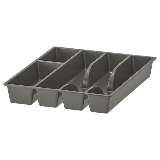 SMÄCKER - Cutlery tray, grey, 31x26 cm - best price from Maltashopper.com 90241788