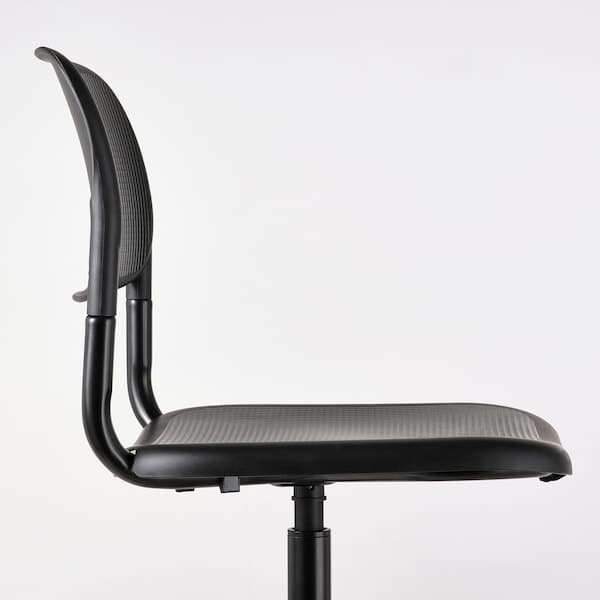 SMÄLLEN - Swivel chair, black - best price from Maltashopper.com 00503435