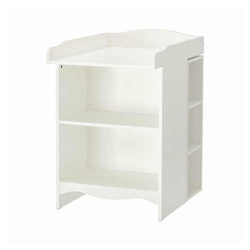 SMÅGÖRA - Changing tbl/bookshelf w 1 shlf ut, white