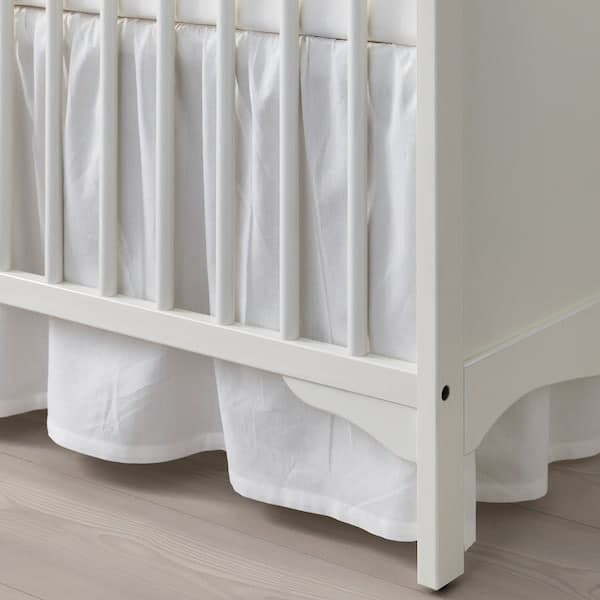Ikea SMÅGÖRA Cot - white 60x120 cm