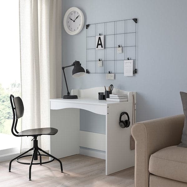 Ikea SMÅGÖRA - Desk, white, 93x51 cm