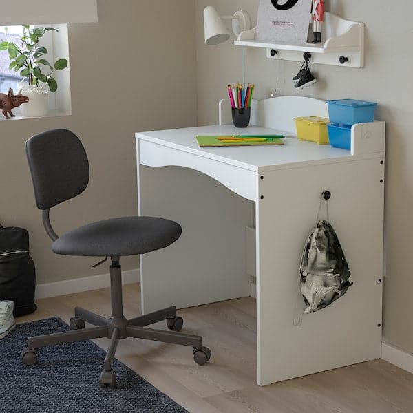Ikea SMÅGÖRA - Desk, white, 93x51 cm