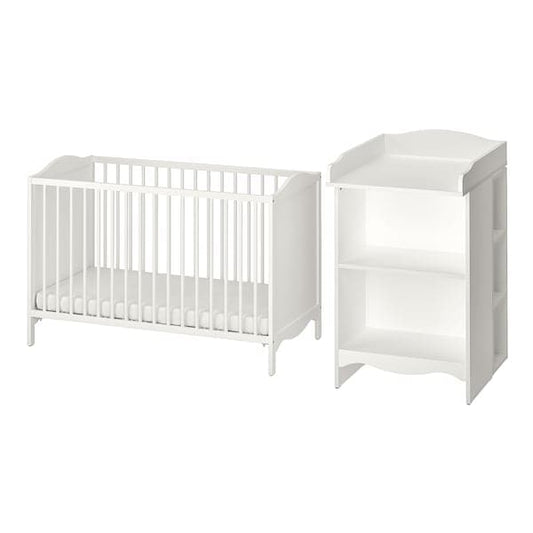 Ikea SMÅGÖRA - Set of 2 baby furniture, white, , 60x120 cm