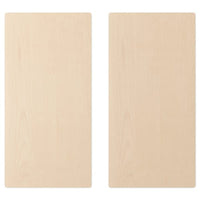 SMÅSTAD door, birch effect, 30x60 cm, 2 pack