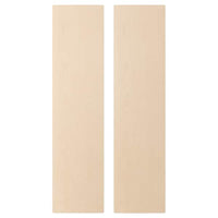 SMÅSTAD door, birch effect, 30x120 cm, 2 pack
