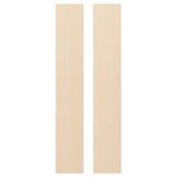 SMÅSTAD door, birch effect, 30x180 cm, 2 pack