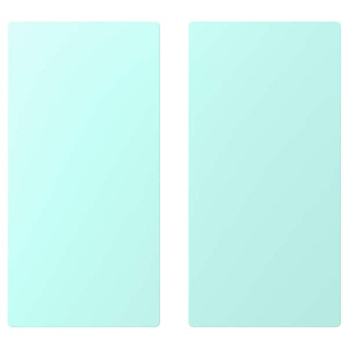 SMÅSTAD - Door, pale turquoise, 30x60 cm