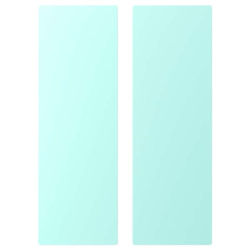 SMÅSTAD - Door, pale turquoise, 30x90 cm
