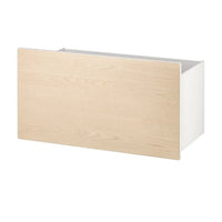 SMÅSTAD box, birch effect, 90x49x48 cm