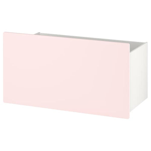 SMÅSTAD - Box, pale pink, 90x49x48 cm