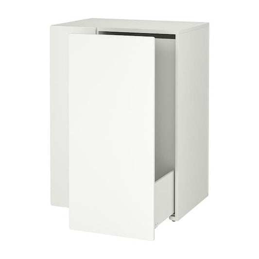 Ikea SMÅSTAD - Pull-out storage unit, white, 80x57x108 cm