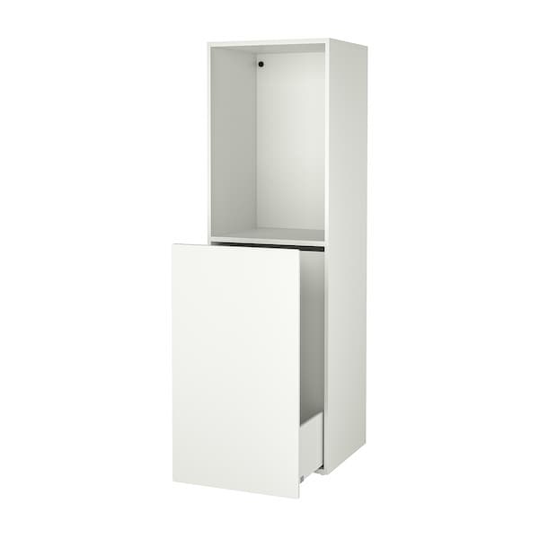 SMÅSTAD - Pull-out storage unit, white, 60x57x196 cm