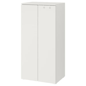 Ikea SMÅSTAD - Wardrobe, white/white, 60x42x123 cm