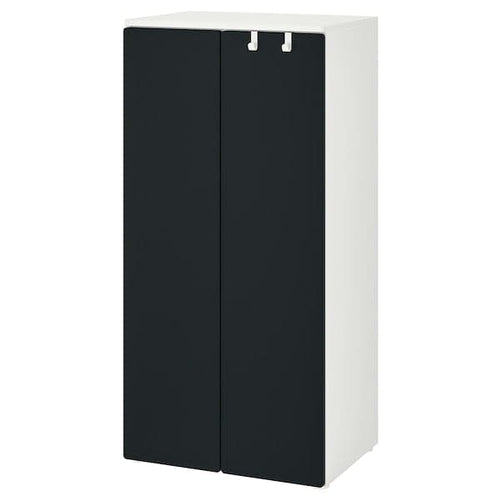 SMÅSTAD Wardrobe - white/blackboard surface 60x42x123 cm , 60x42x123 cm