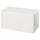 SMÅSTAD - Bench with toy storage, white/white, 90x52x48 cm