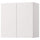 SMÅSTAD - Wall cabinet, white white/with 1 shelf, 60x32x60 cm