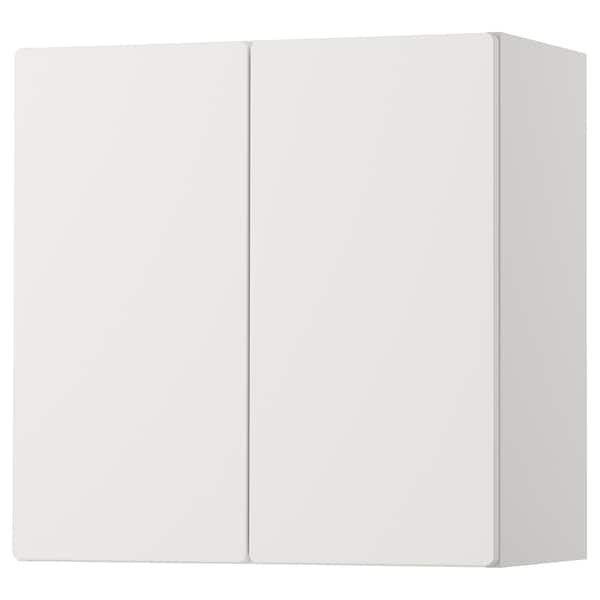 SMÅSTAD - Wall cabinet, white white/with 1 shelf, 60x32x60 cm