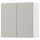 SMÅSTAD - Wall cabinet, white grey/with 1 shelf, 60x32x60 cm