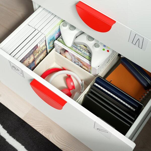 Ikea SMÅSTAD / PLATSA - Storage combination, white/grey, 240x42x181 cm