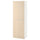 SMÅSTAD / PLATSA - Wardrobe, white birch/with 2 clothes rails, 60x57x181 cm