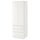 SMÅSTAD / PLATSA - SMÅSTAD / PLATSA Wardrobe, white white/with 3 drawers, 60x42x181 cm