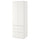 SMÅSTAD / PLATSA - SMÅSTAD / PLATSA Wardrobe, white white/with 3 drawers, 60x57x181 cm