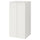 SMÅSTAD / PLATSA - Wardrobe, white/white, 60x57x123 cm