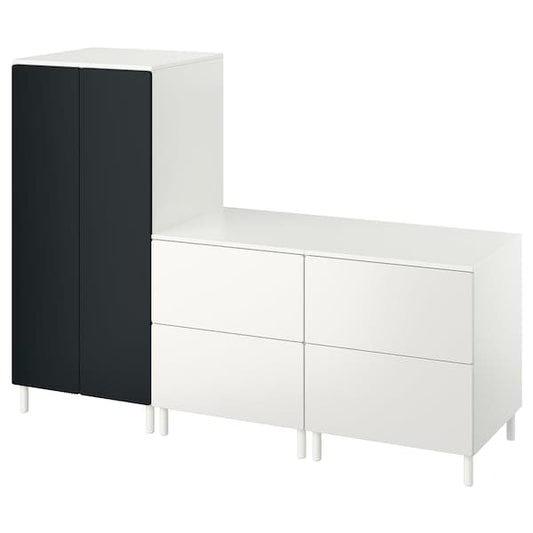 Ikea SMÅSTAD / PLATSA - wardrobe 180x57x133 , 180x57x133 cm