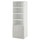 SMÅSTAD / PLATSA - Bookcase, white grey/with 2 drawers, 60x57x181 cm