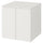 SMÅSTAD / PLATSA - Cabinet, white white/with 1 shelf, 60x57x63 cm