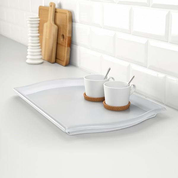 Ikea SMULA - Tray, transparent, 52x35 cm
