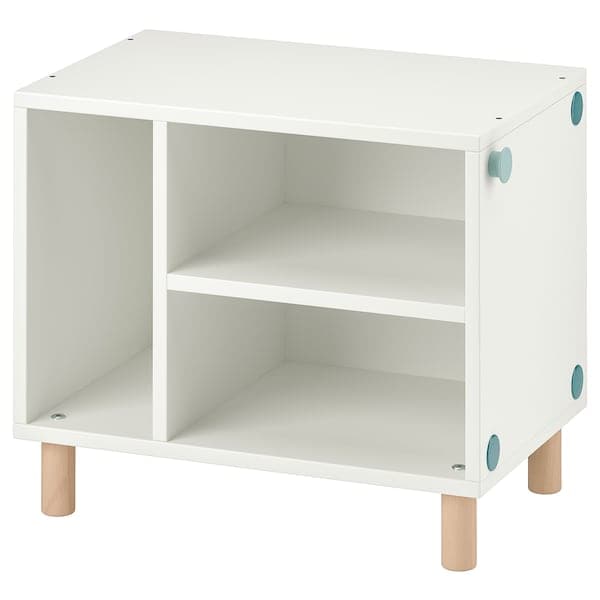 SMUSSLA - Bedside table/shelf unit, white - best price from Maltashopper.com 90469489