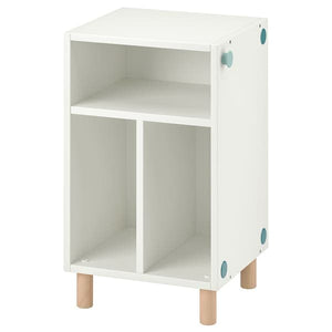 Ikea SMUSSLA - Bedside table/shelf unit, white