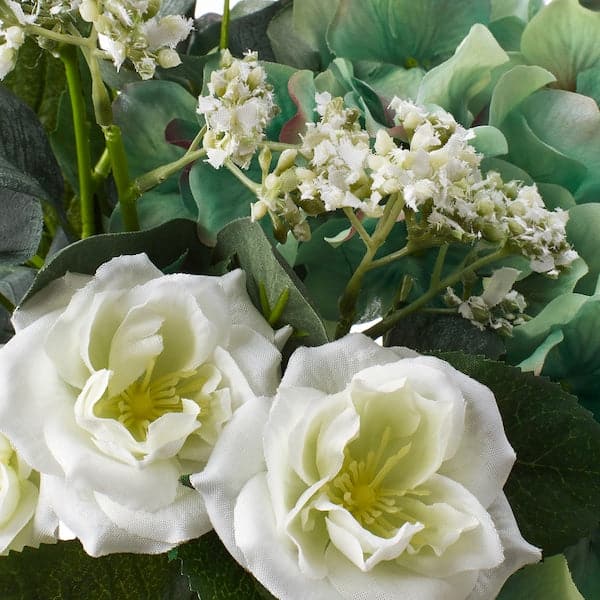 Ikea SMYCKA - Artificial bouquet, white, 35 cm , 35 cm