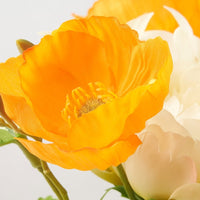SMYCKA - Artificial bouquet, in/outdoor/yellow orange, 30 cm - best price from Maltashopper.com 50571808