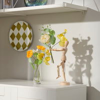 SMYCKA - Artificial bouquet, in/outdoor/yellow orange, 30 cm - best price from Maltashopper.com 50571808