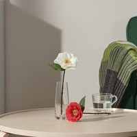 SMYCKA - Artificial flower, in/outdoor/Camellia white, 28 cm - best price from Maltashopper.com 90571793
