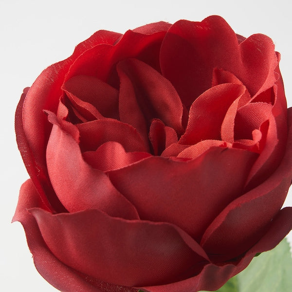 SMYCKA - Artificial flower, in/outdoor/Rose red, 52 cm - best price from Maltashopper.com 40571795