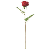 SMYCKA - Artificial flower, in/outdoor/Rose red, 52 cm - best price from Maltashopper.com 40571795