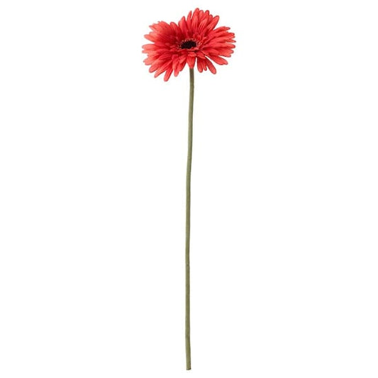 Ikea SMYCKA - Artificial flower, Gerbera/red, 50 cm