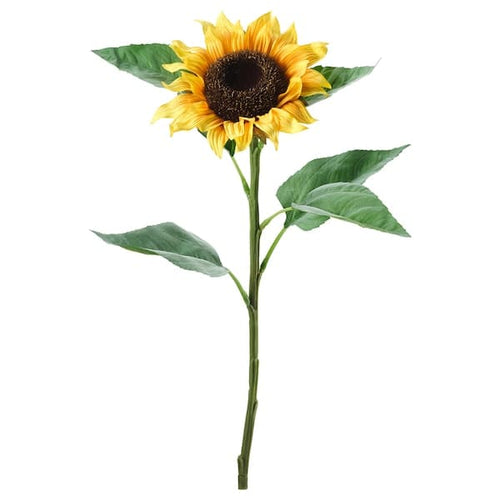 SMYCKA - Artificial flower, sunflower yellow, 51 cm