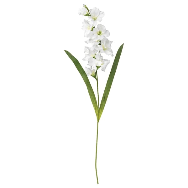SMYCKA - Artificial flower, Gladiolus/white