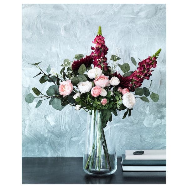 Ikea SMYCKA - Artificial flower, Ranunculus/white, 52 cm