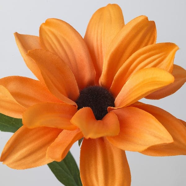 Ikea SMYCKA - Artificial flower, black-eyed susan/stem orange, 55 cm